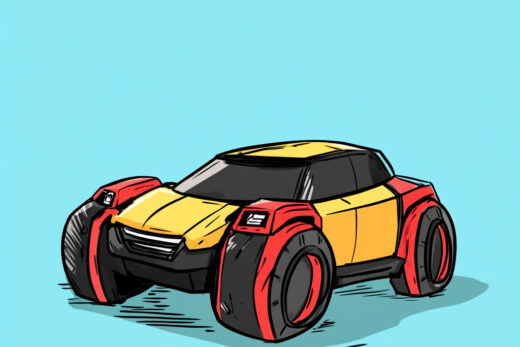 sref 711 | a vehicle