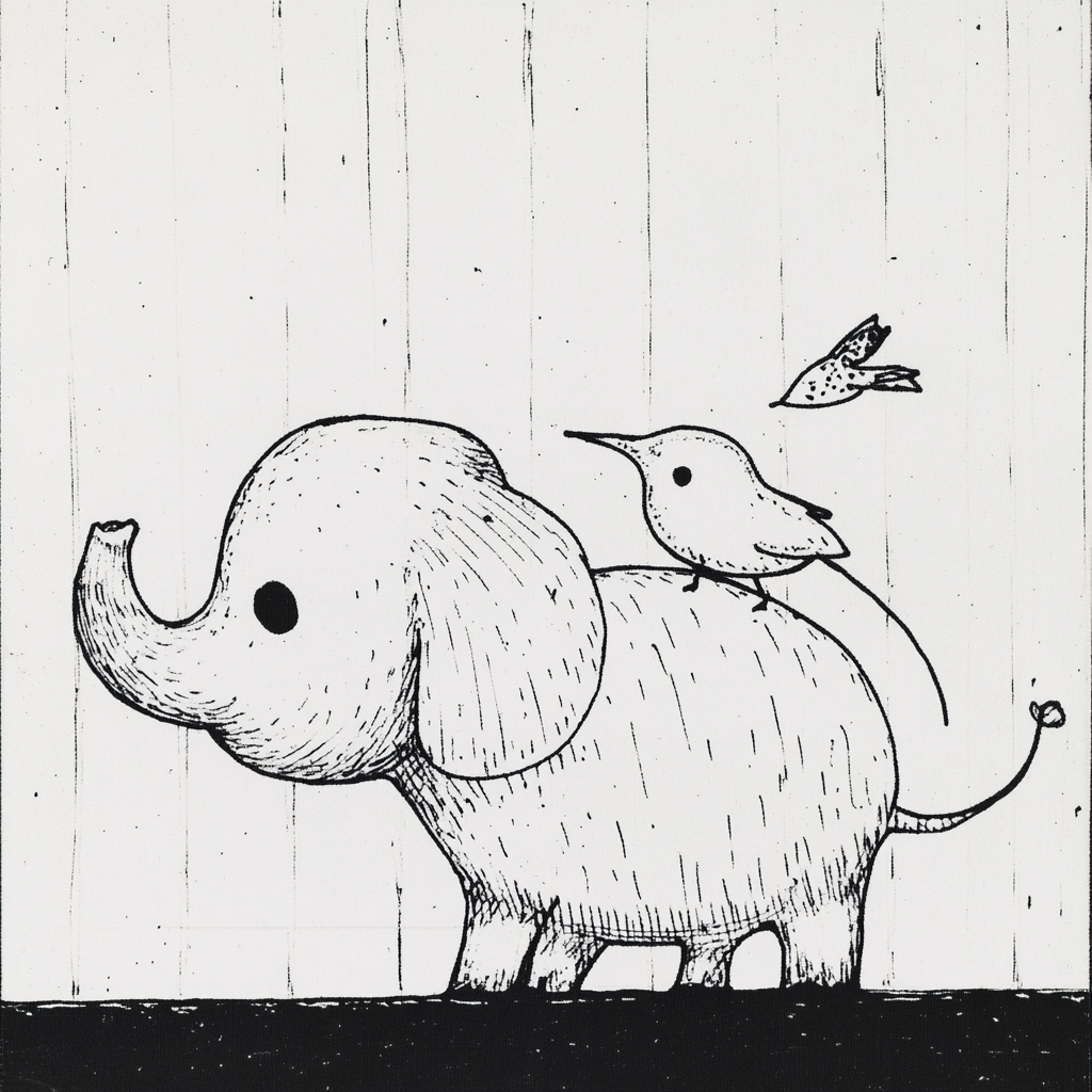 sref 653 | an animal