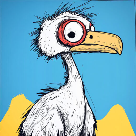 sref 711 | an animal