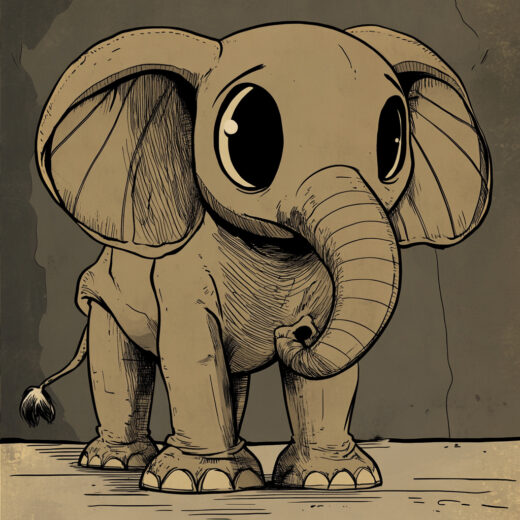 sref 844 | an animal