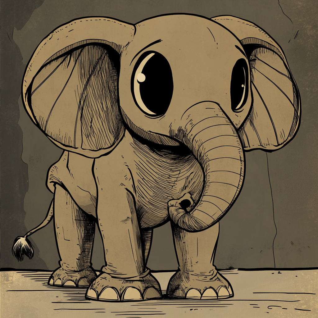 sref 844 | an animal