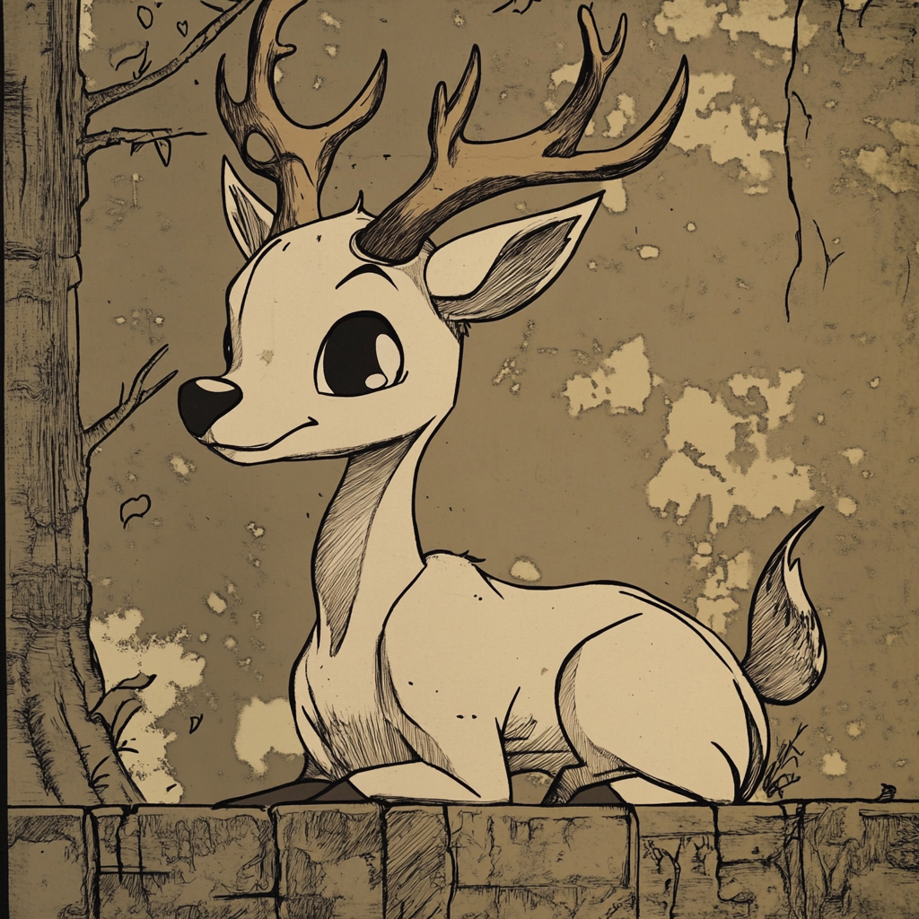 sref 844 | an animal