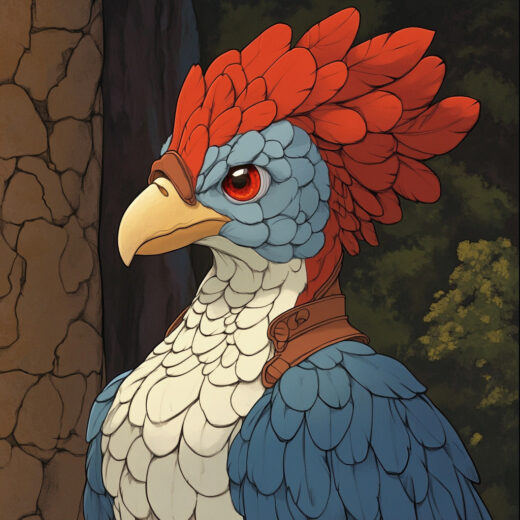 sref 856 | an animal