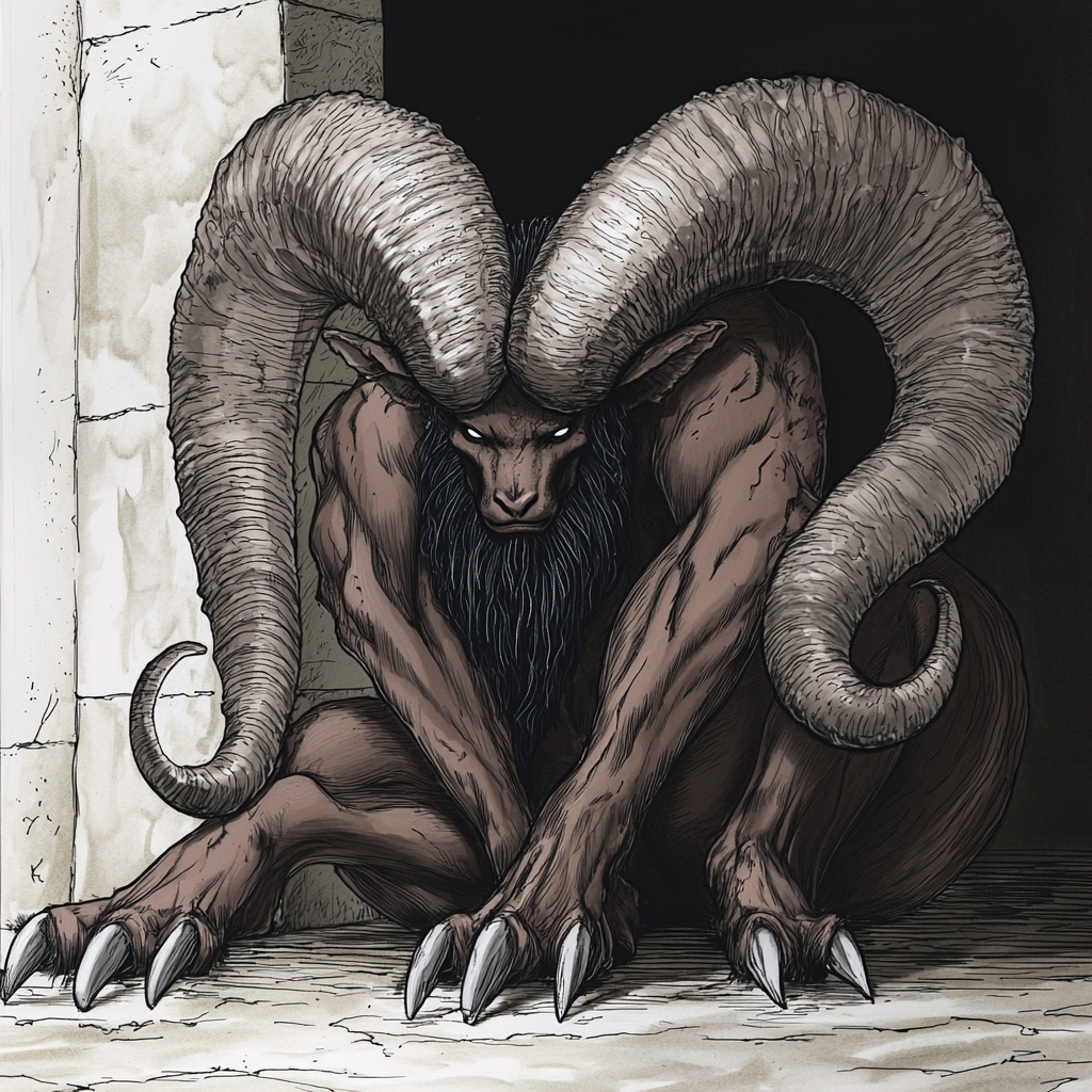 sref 877 | an animal