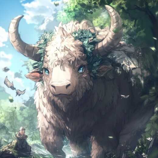 sref 881 | an animal