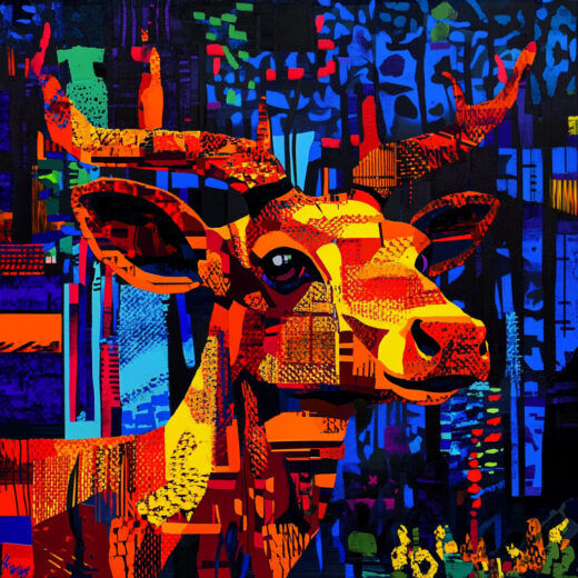 sref 898 | an animal