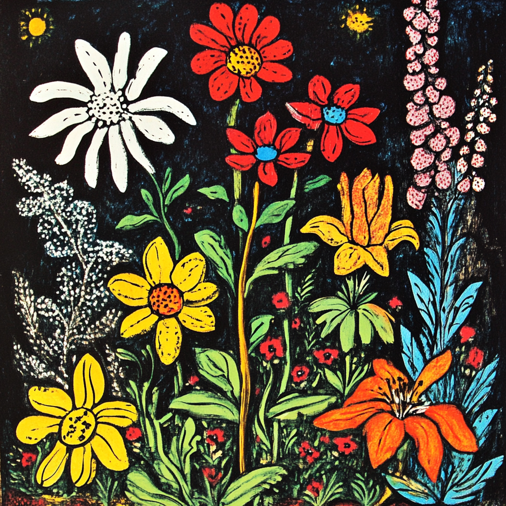 sref 125 | flowers