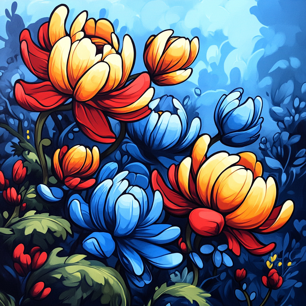sref 503 | flowers