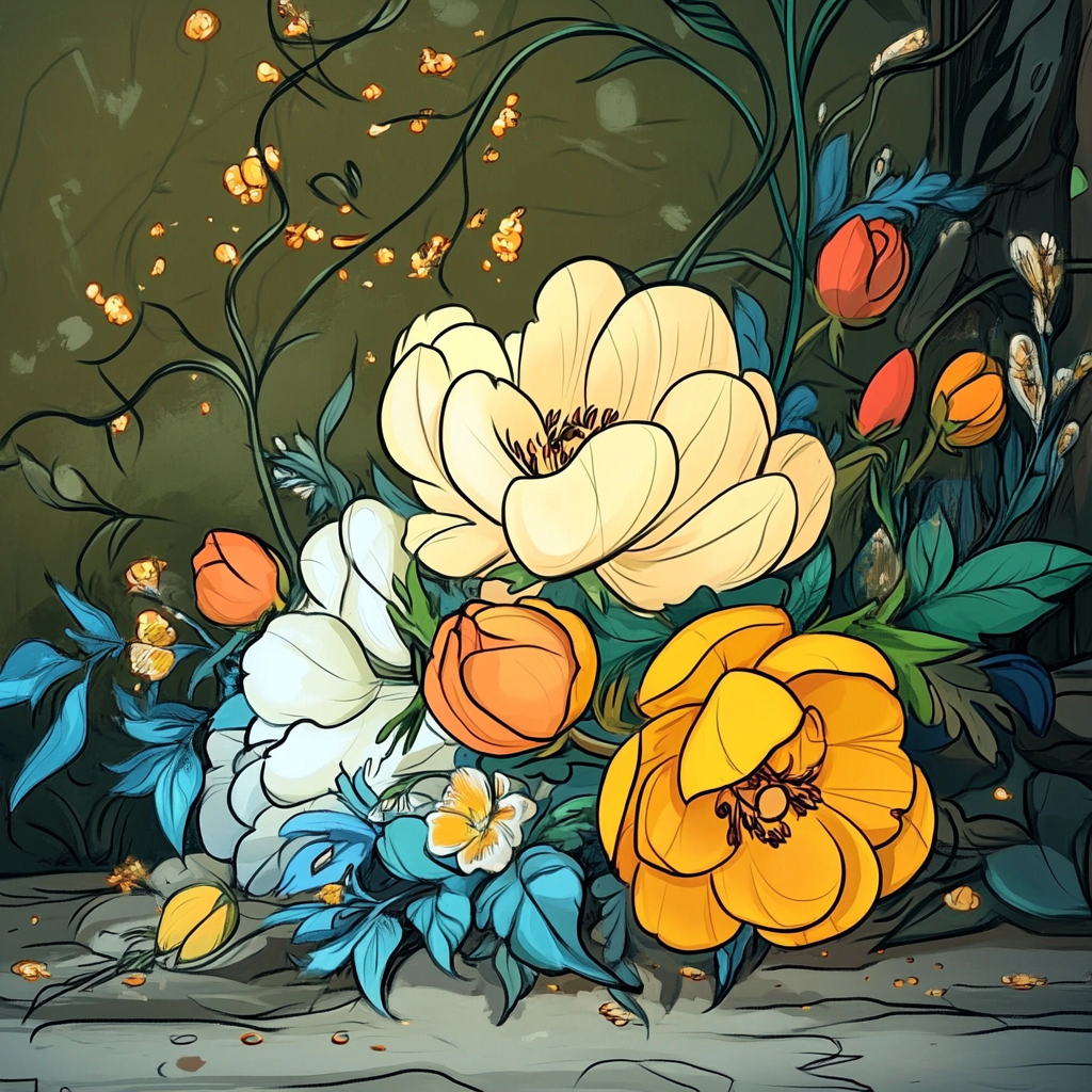sref 523 | flowers
