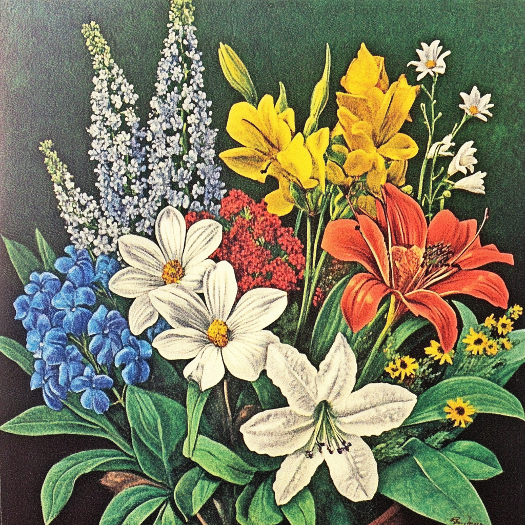 sref 602 | flowers