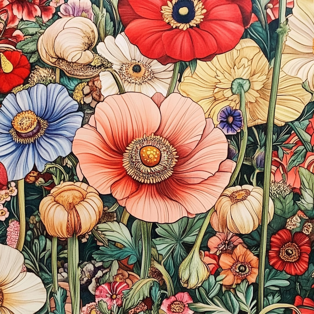 sref 607 | flowers