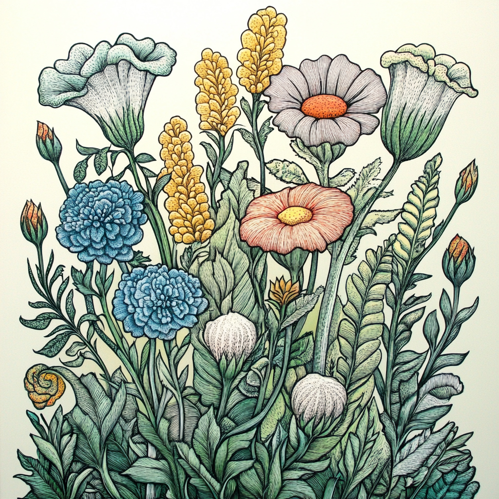sref 640 | flowers