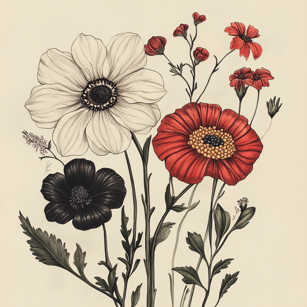 sref 676 | flowers