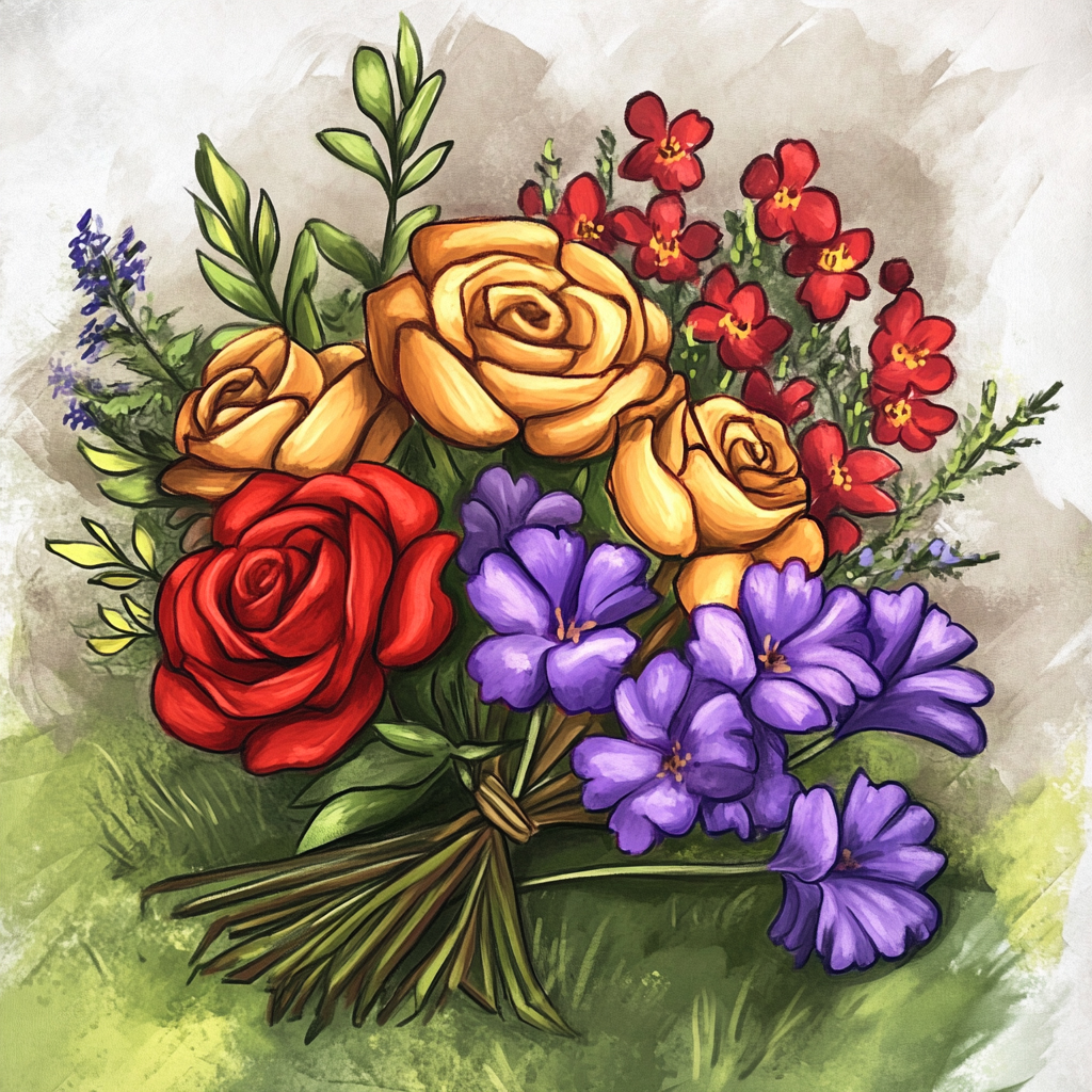 sref 717 | flowers