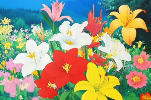 sref 719 | flowers