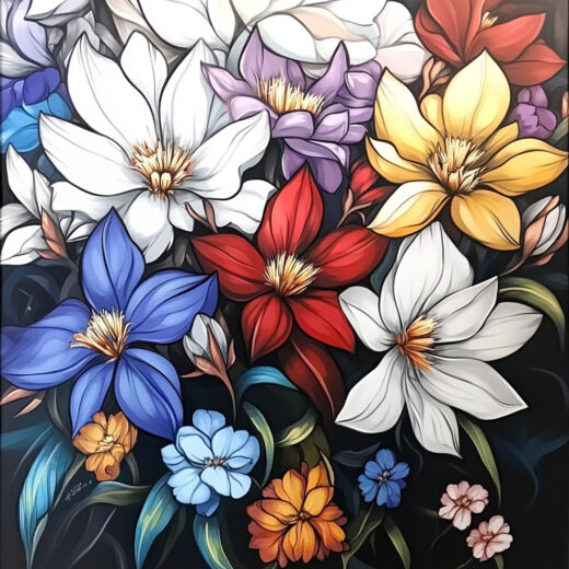 sref 759 | flowers