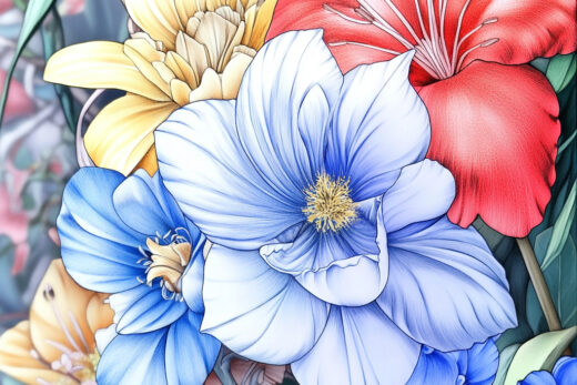 sref 767 | flowers