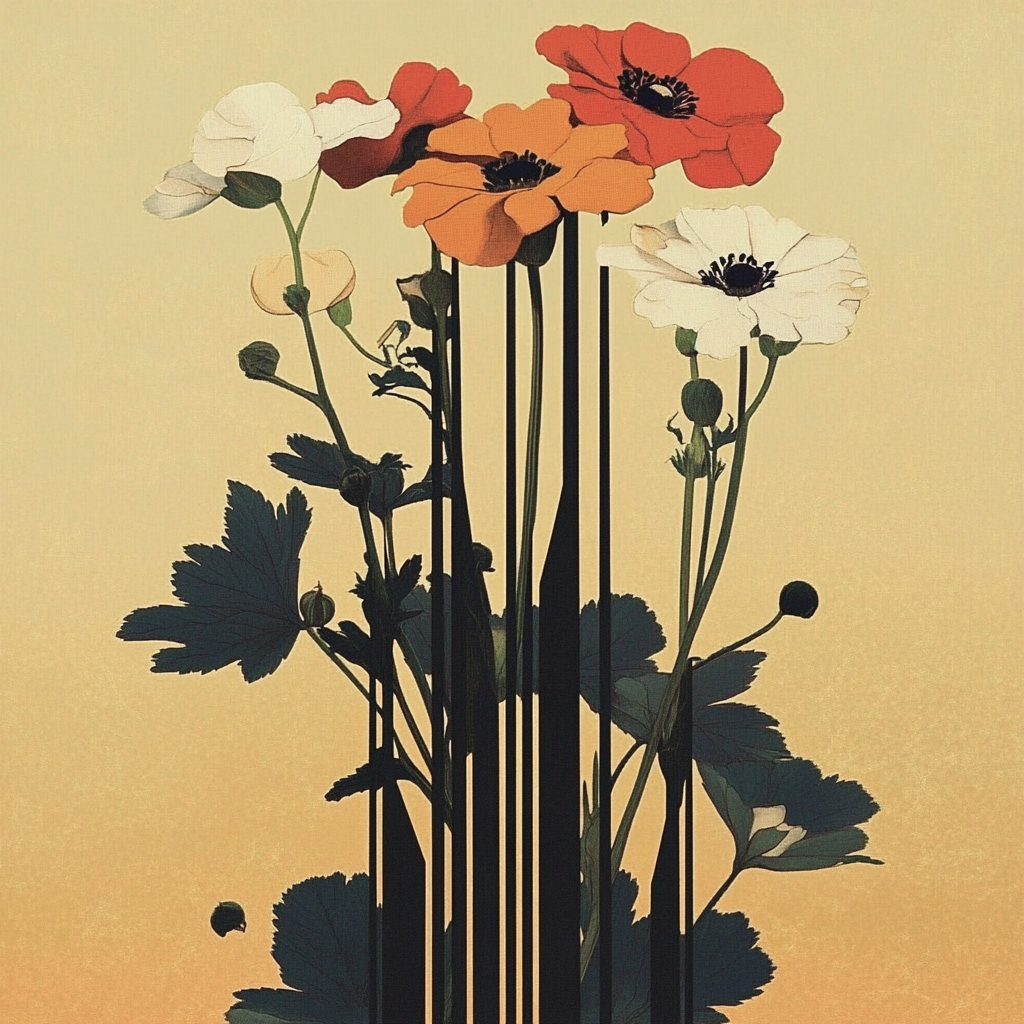 sref 807 | flowers