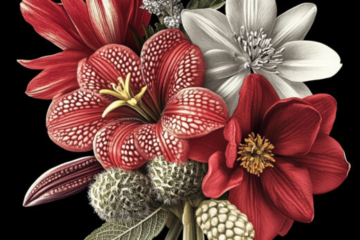 sref 818 | flowers