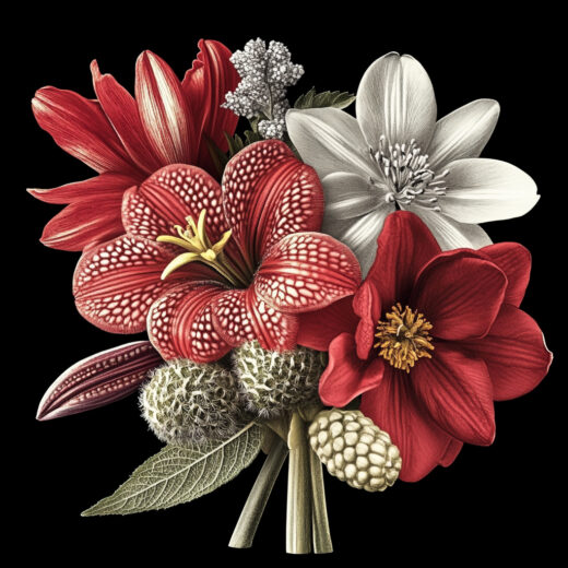 sref 818 | flowers