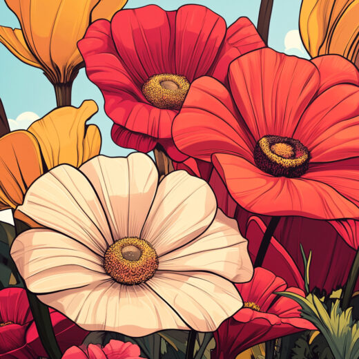 sref 833 | flowers