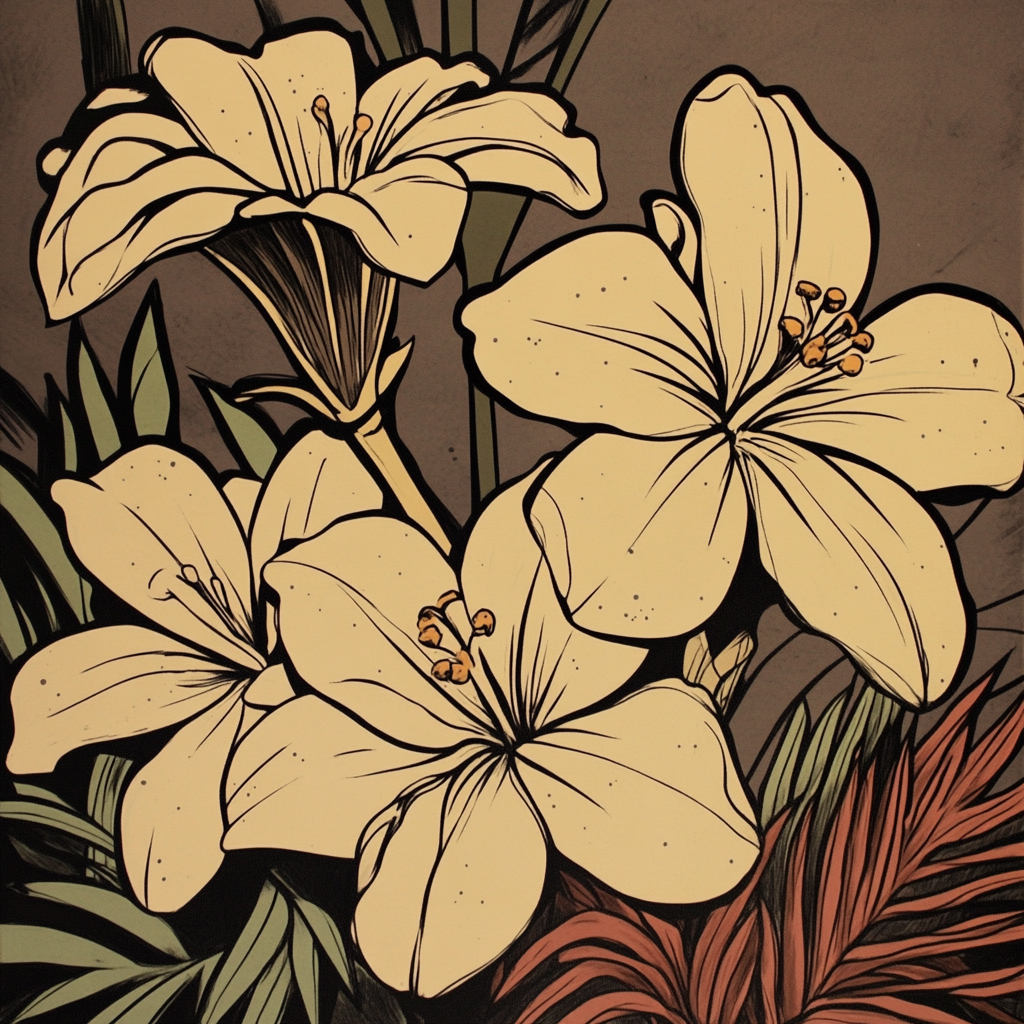 sref 844 | flowers