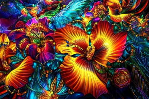 sref 845 | flowers