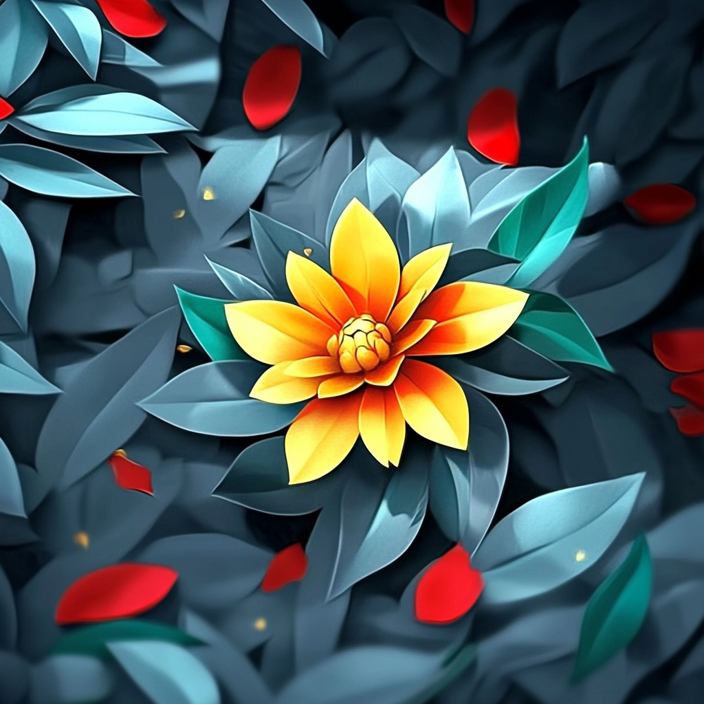 sref 857 | flowers