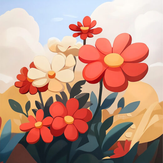 sref 873 | flowers