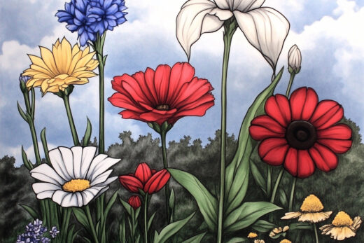 sref 877 | flowers