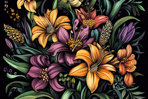 sref 899 | flowers