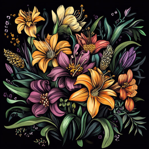 sref 899 | flowers