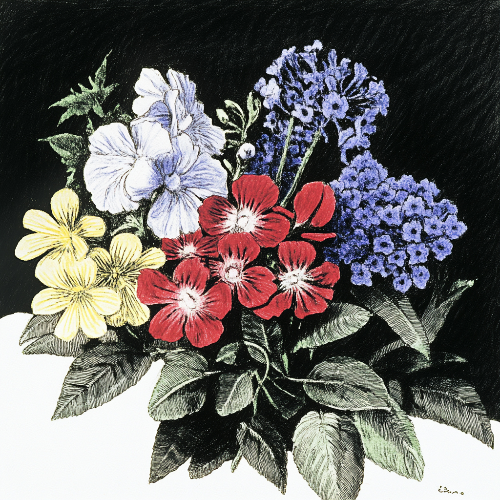 sref 901 | flowers