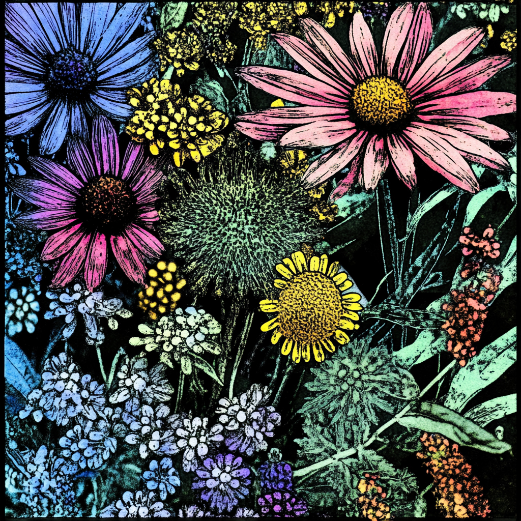 sref 923 | flowers