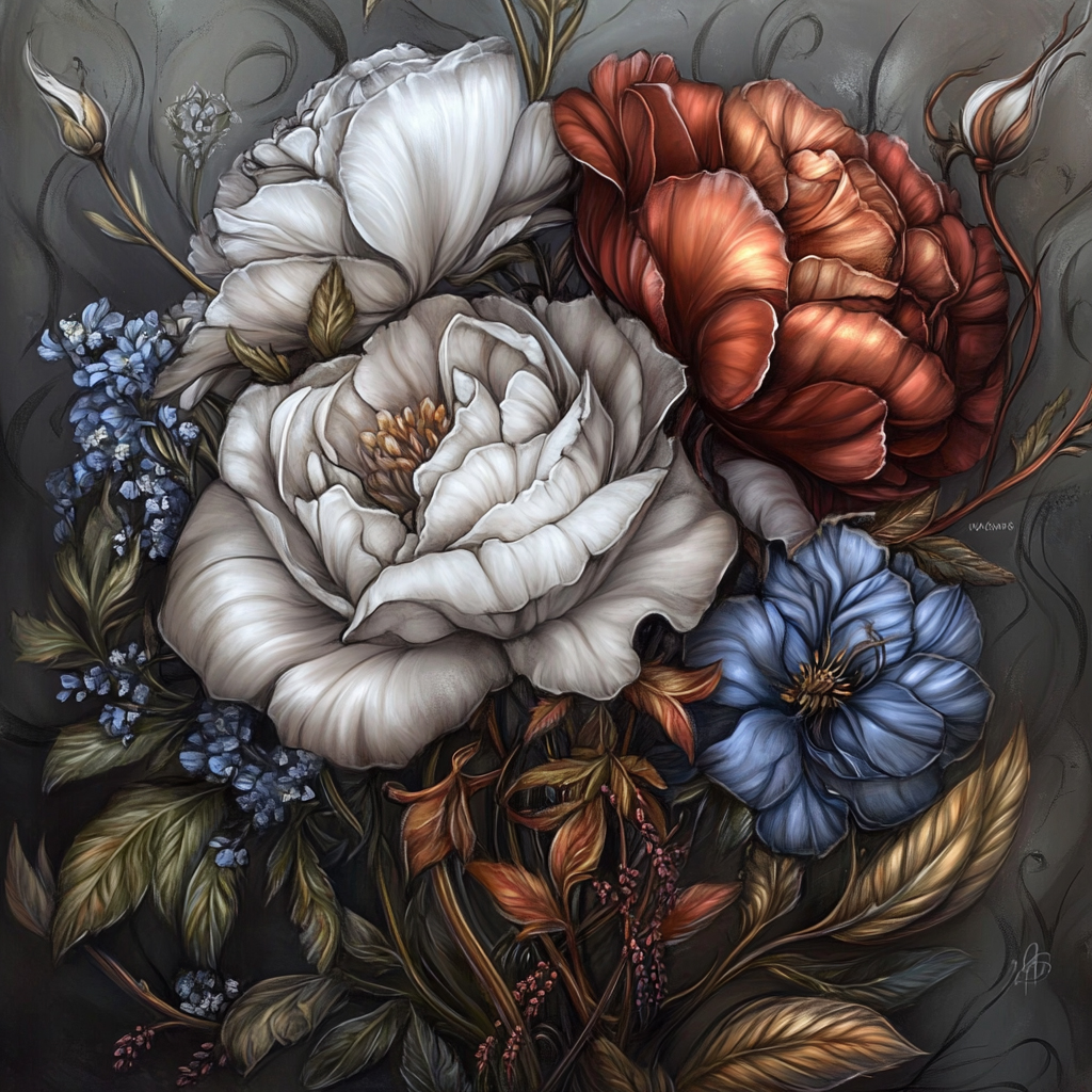 sref 955 | flowers