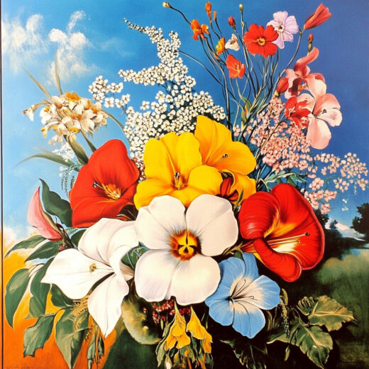 sref 977 | flowers