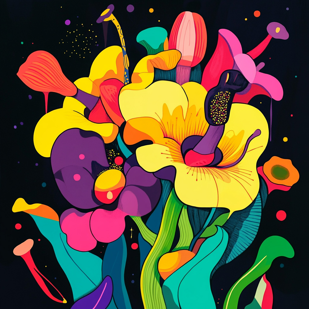 sref 987 | flowers