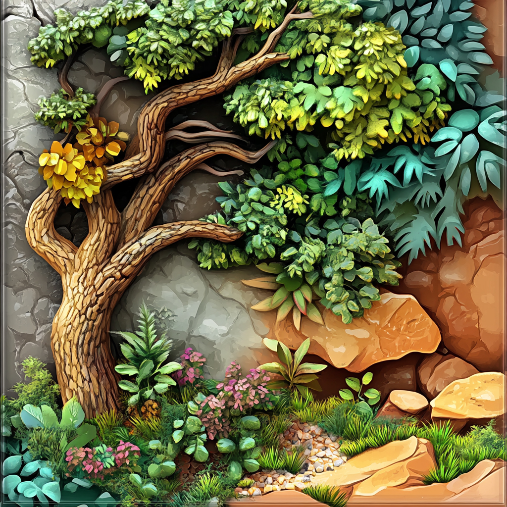 sref 951 | nature